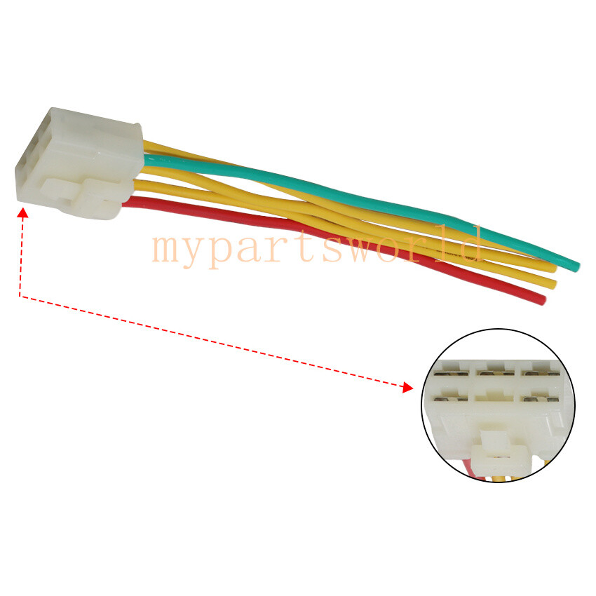 For Gilera Regulator Rectifier Plug Connector DNA 180 VXR 200 Runner