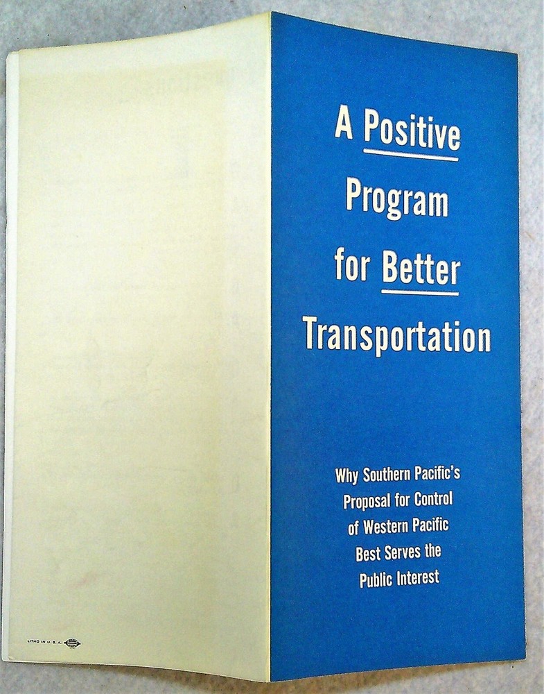 [Southern Pacific] A Positive Program for Better Transportation