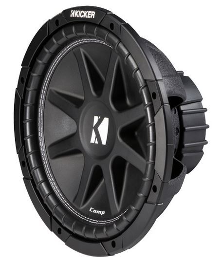 Kicker Comp C12 Triple 12" Subwoofer Loaded 900 Watt Sub Box - Final 1.3 Ohm