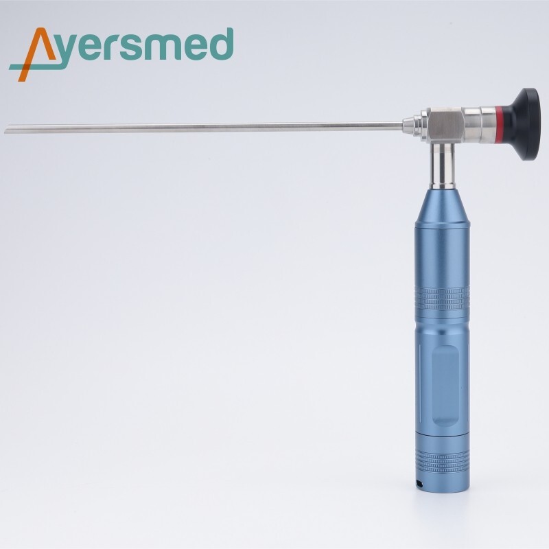 High-Brightness 10W LED Rechargeable Portable Endoscope Light Source for ENT