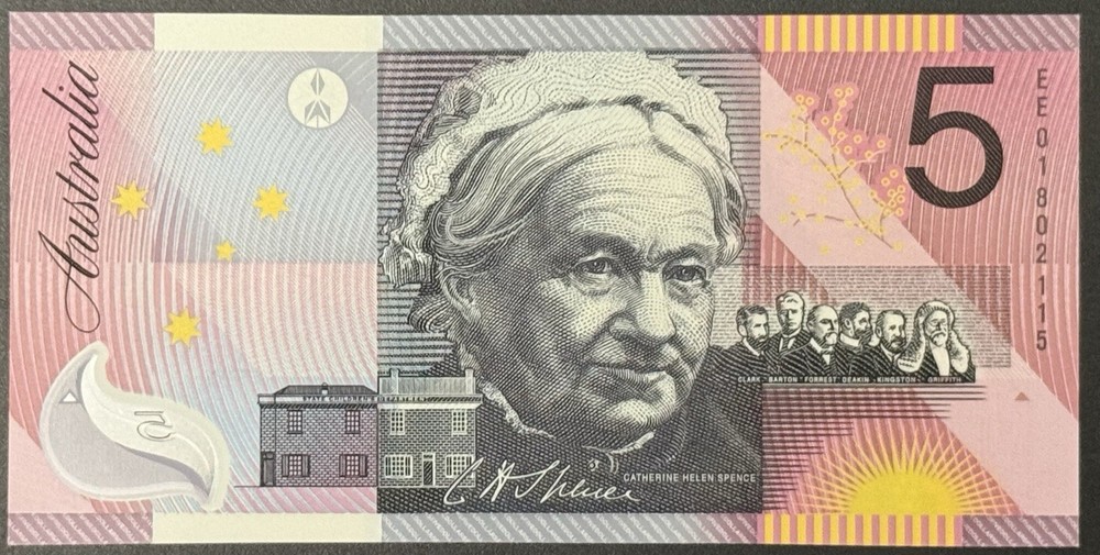 AUSTRALIA P-56a 5 Dollars 2001 UNC Commemorative