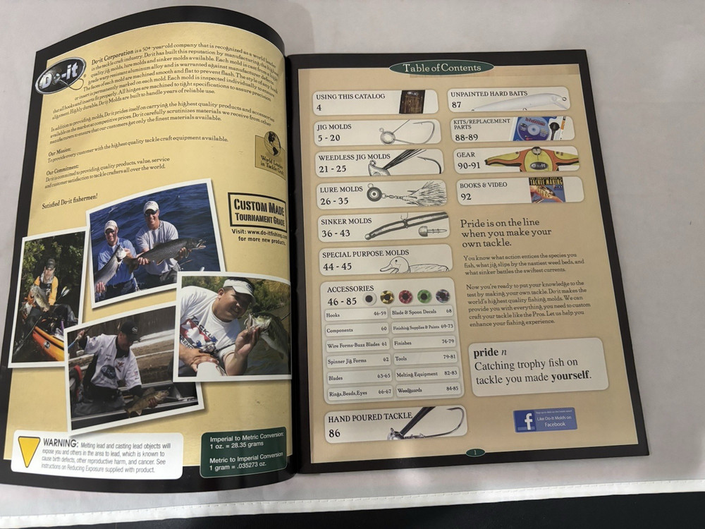 DO-IT ~ Tackle Making Catalog ~ 2011-2012