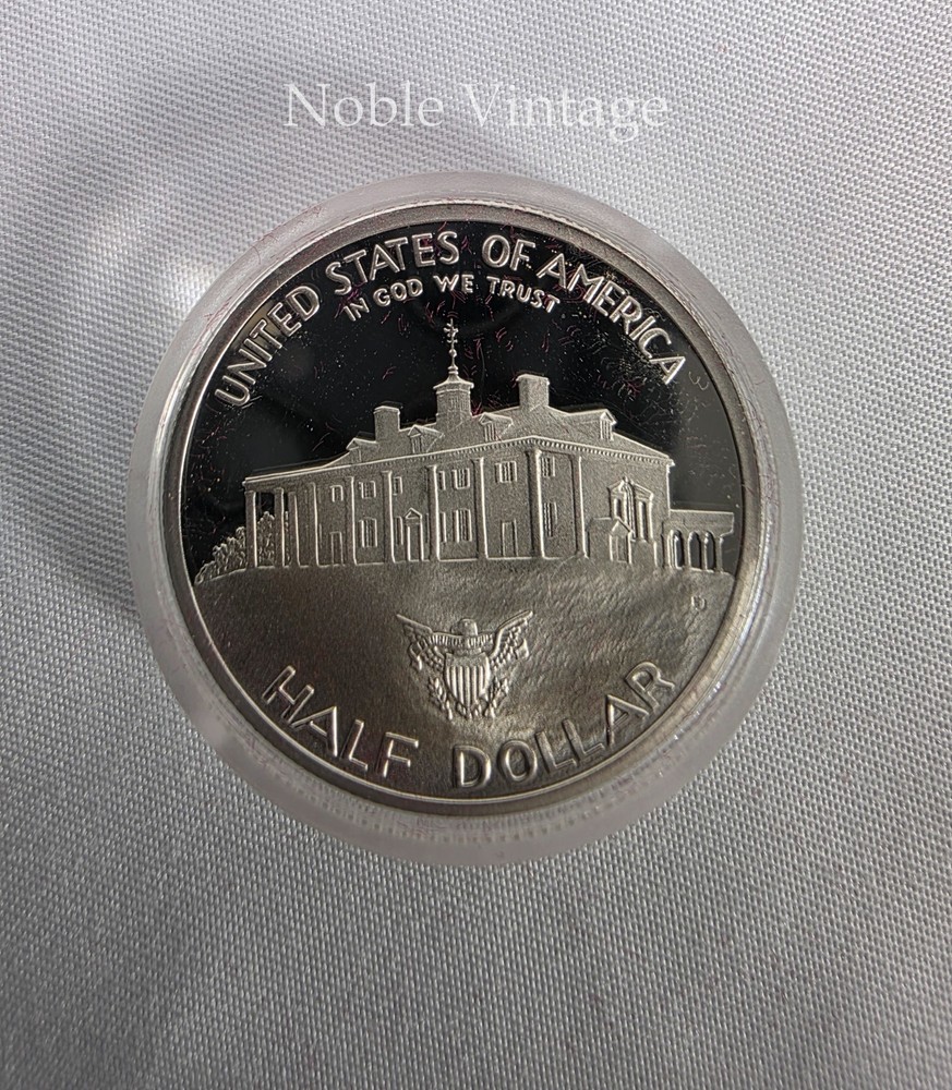 1982 s Proof George Washington Commemorative Half Dollar - 90% Silver - ST