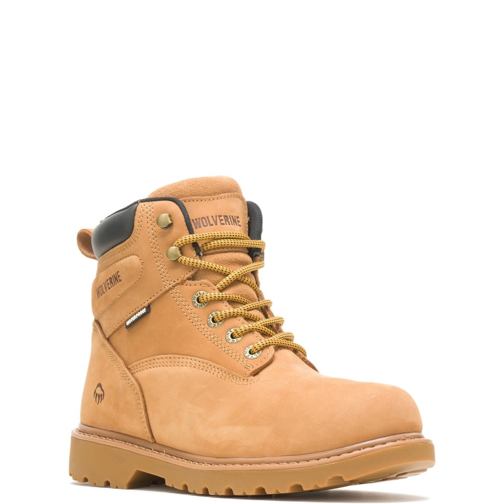 Wolverine Men Floorhand Waterproof 6" Work Boot Work Boots