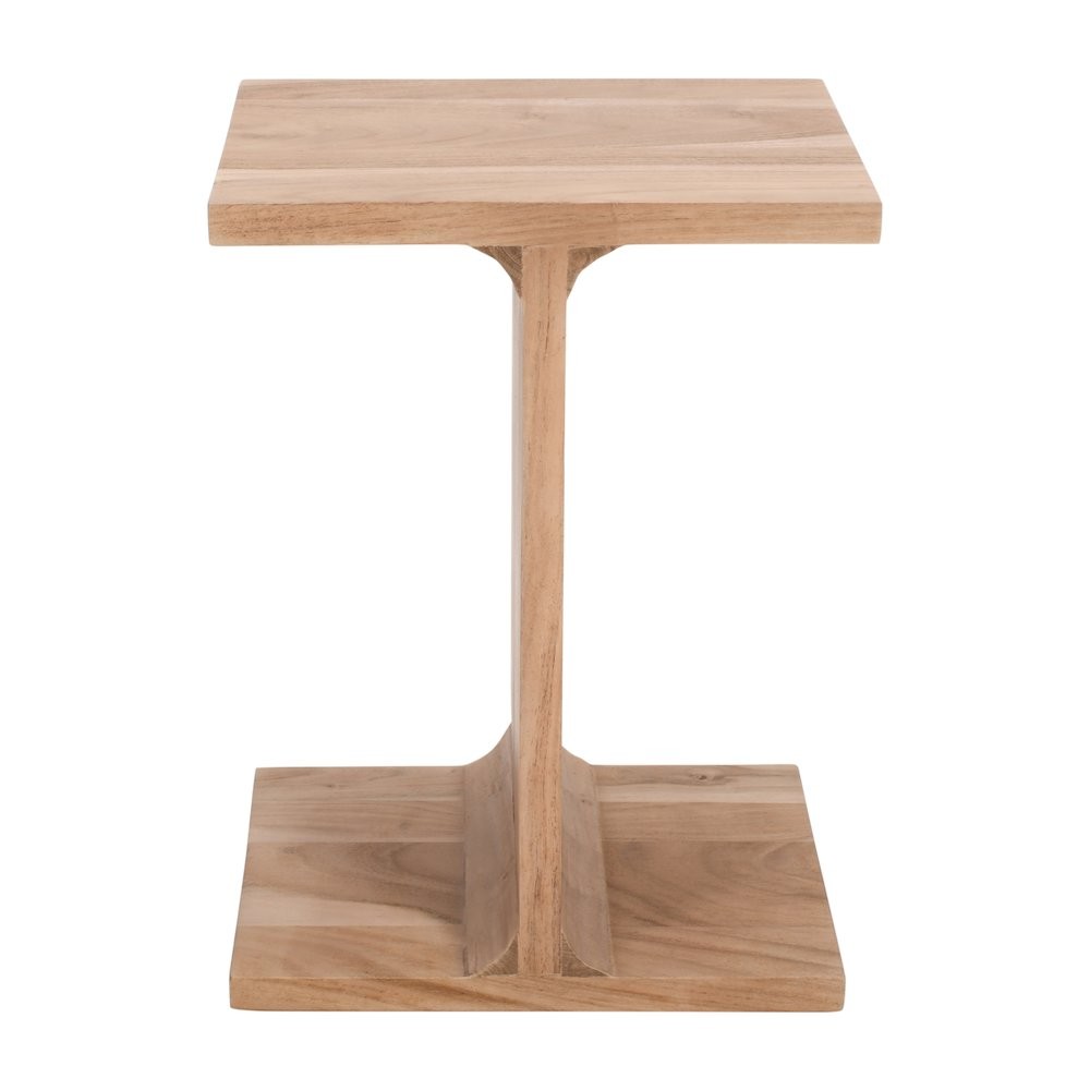 Idiom Solid Wood Modern Accent End I-Table