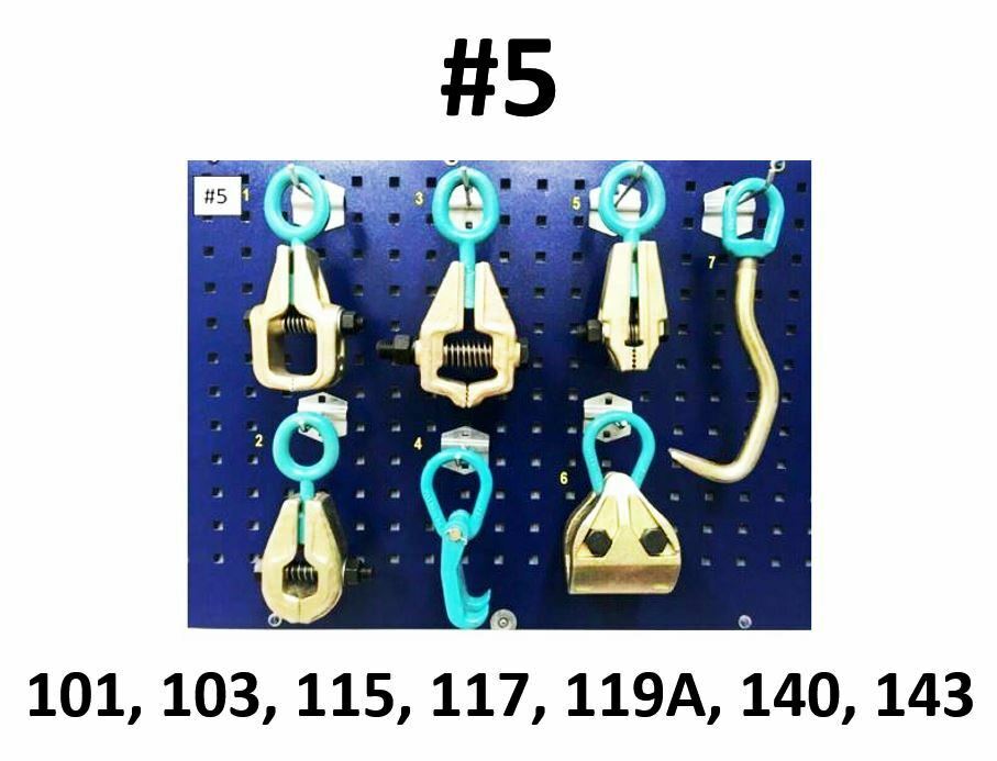 SET#5 HEAVY DUTY AUTO BODY FRAME MACHINE PULLING TOOLS AND CLAMPS SET MEGA PACK