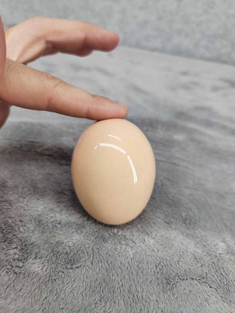 Vintage Ceramic Pottery Easter Egg Ceramic Pottery Holiday Decor 2.5"