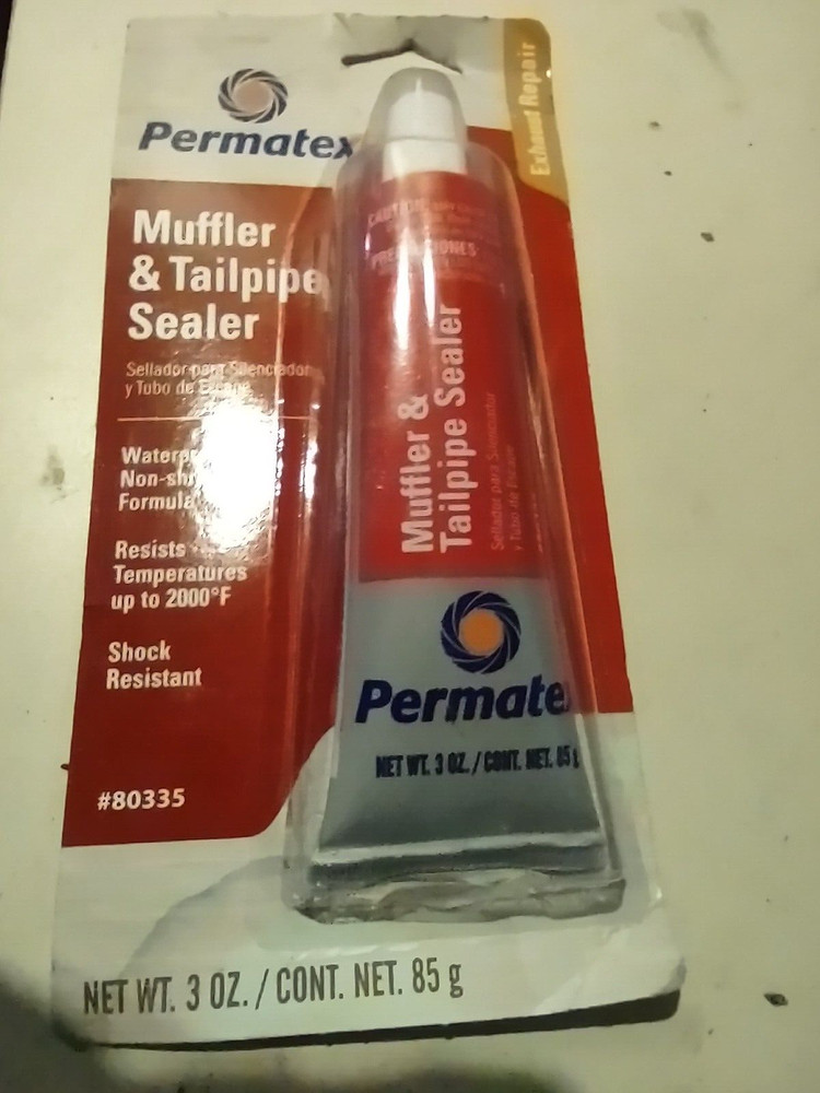 Permatex 80335 Muffler and Tailpipe Sealer, 3 oz.