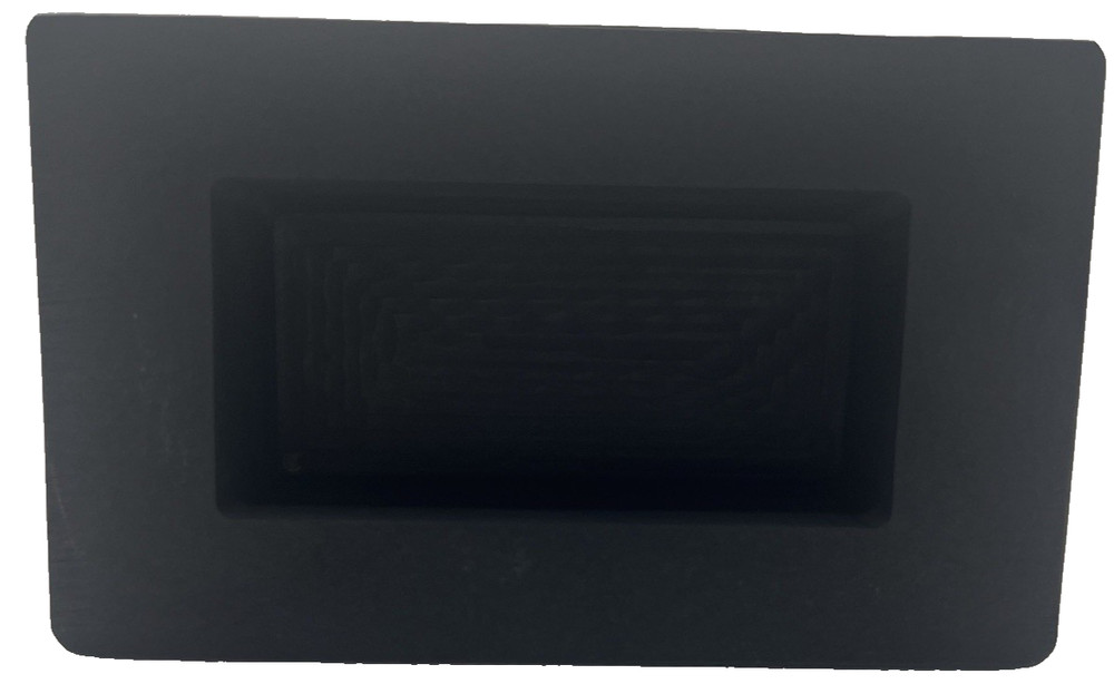 Graphite Ingot Mold For Casting 15 oz Gold Bar