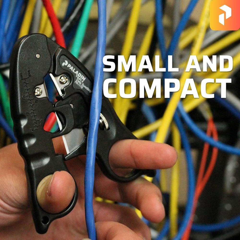 Complete DataComm Technicians Tool Kit with LED Light & Quick-Release Holster