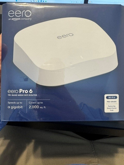 eero 6 Pro Tri-Band Mesh Wi-Fi 6 System