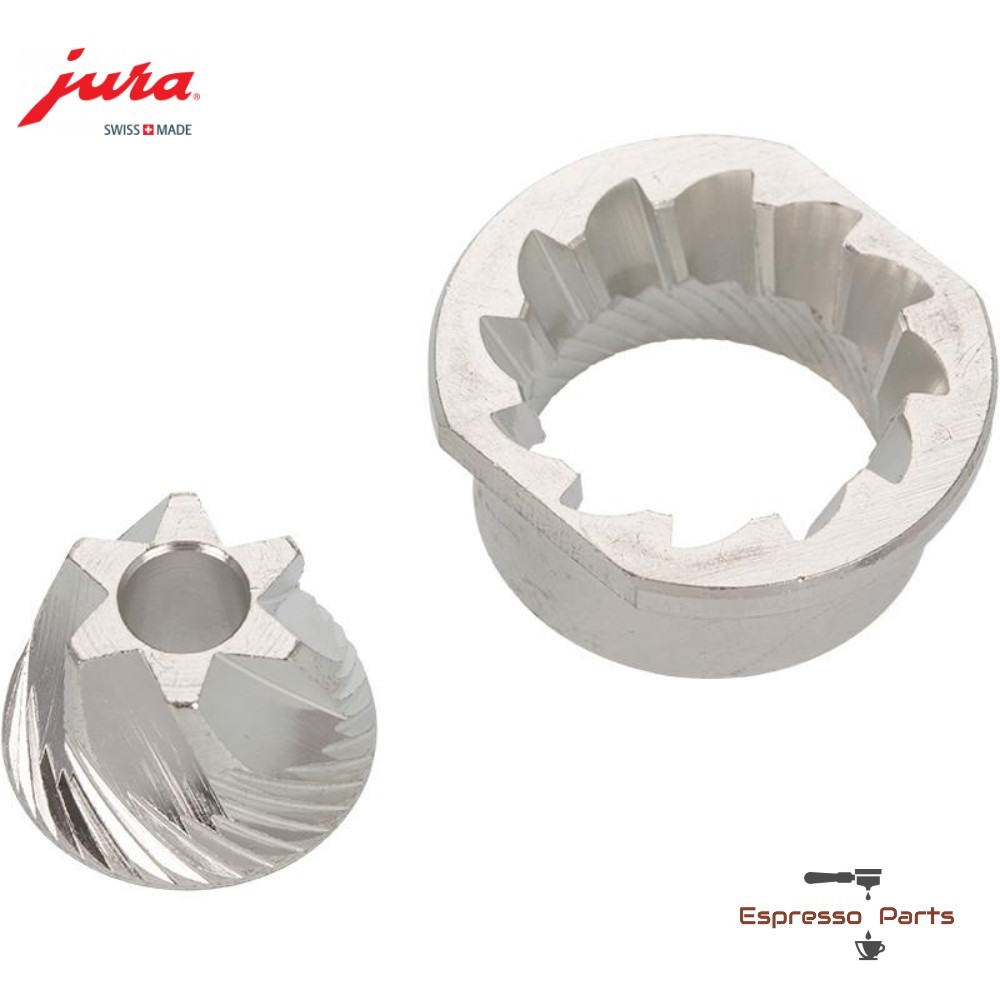 Jura Conical Grinder Burr Set (Pair) Replacement For Impressa