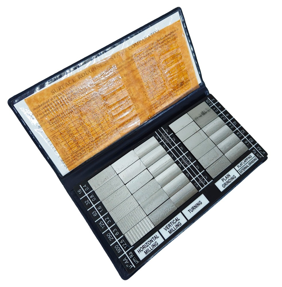 Surface Roughness Standards Set Roughness Comparison Specimens with 30PCS