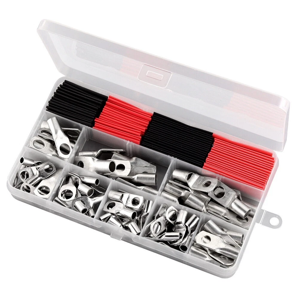Cable Lug Crimping Tool 6-50mm² Wire Plug Crimper Battery Terminal Connector Kit