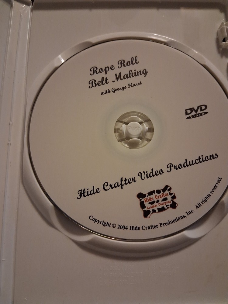 Rope Roll Belt Making By George Hurst DVD