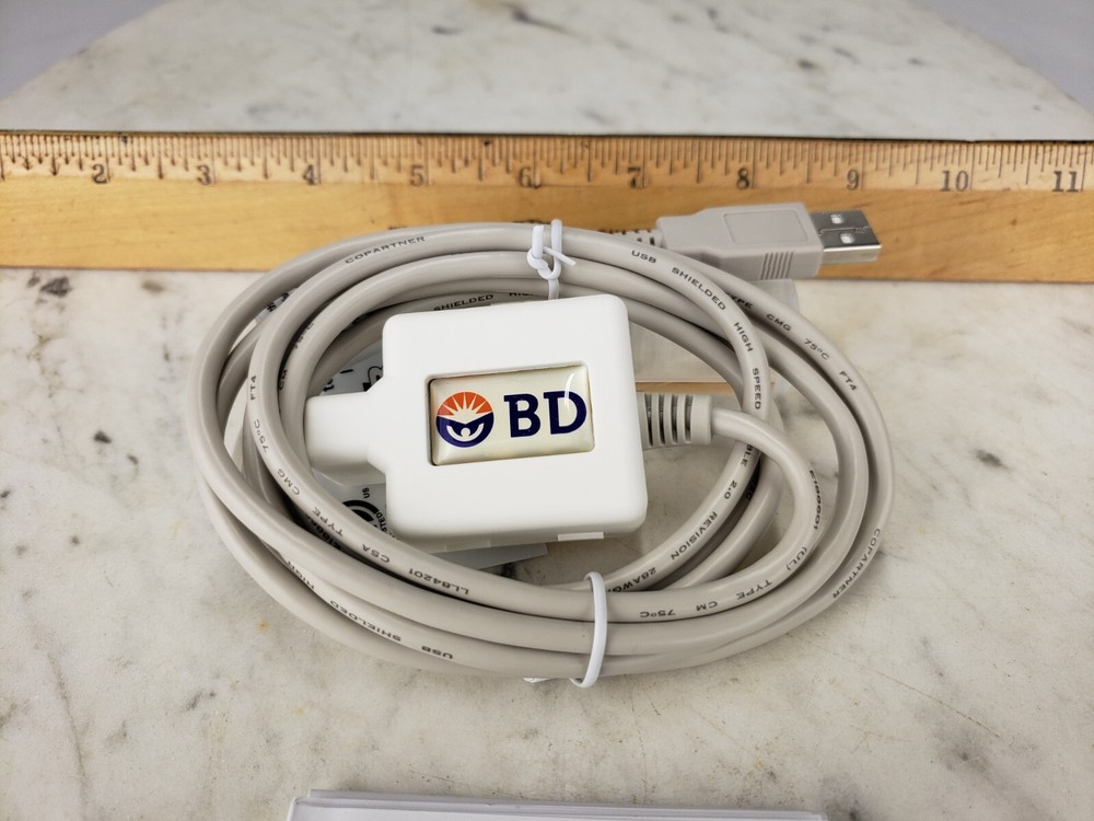 BD Blood Glucose Meter Replacement USB Interface Cable #322049 5VDC