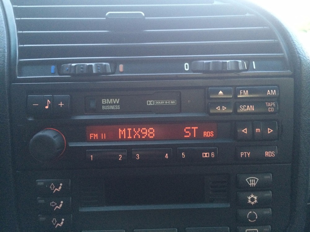 BMW C43 BUSINESS RADIO STEREO E30 E31 E32 E34 E36 318 325 540 840 M3 Z3 CODE