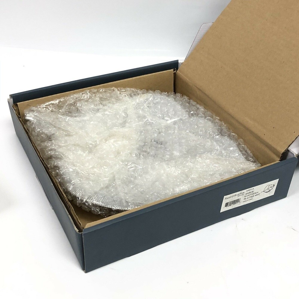 Reed & Barton Arbor Collection Hawthorn Leaf Platter Medium 12" New