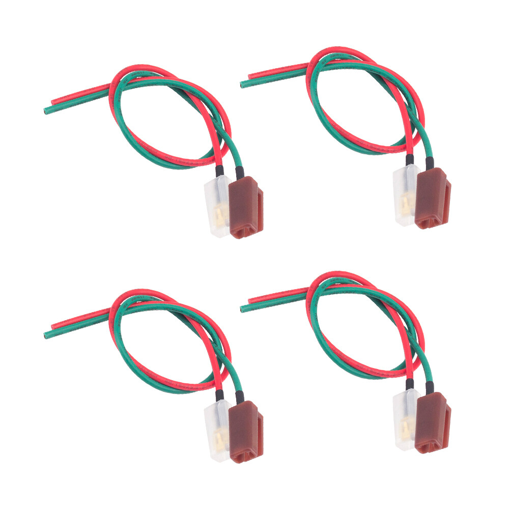 4Sets HEI Distributors Pigtail 12V Power & Tach Wire Harness Connectors