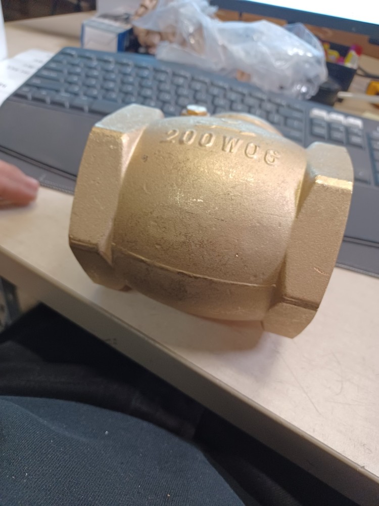 3" 200 WOG Brass - Check Valve