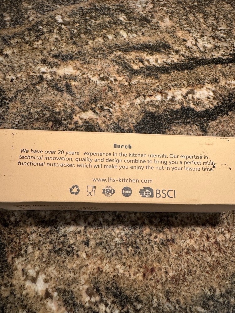 Nurch Multifunctional Nutcracker Tool 304 Stainless Steel