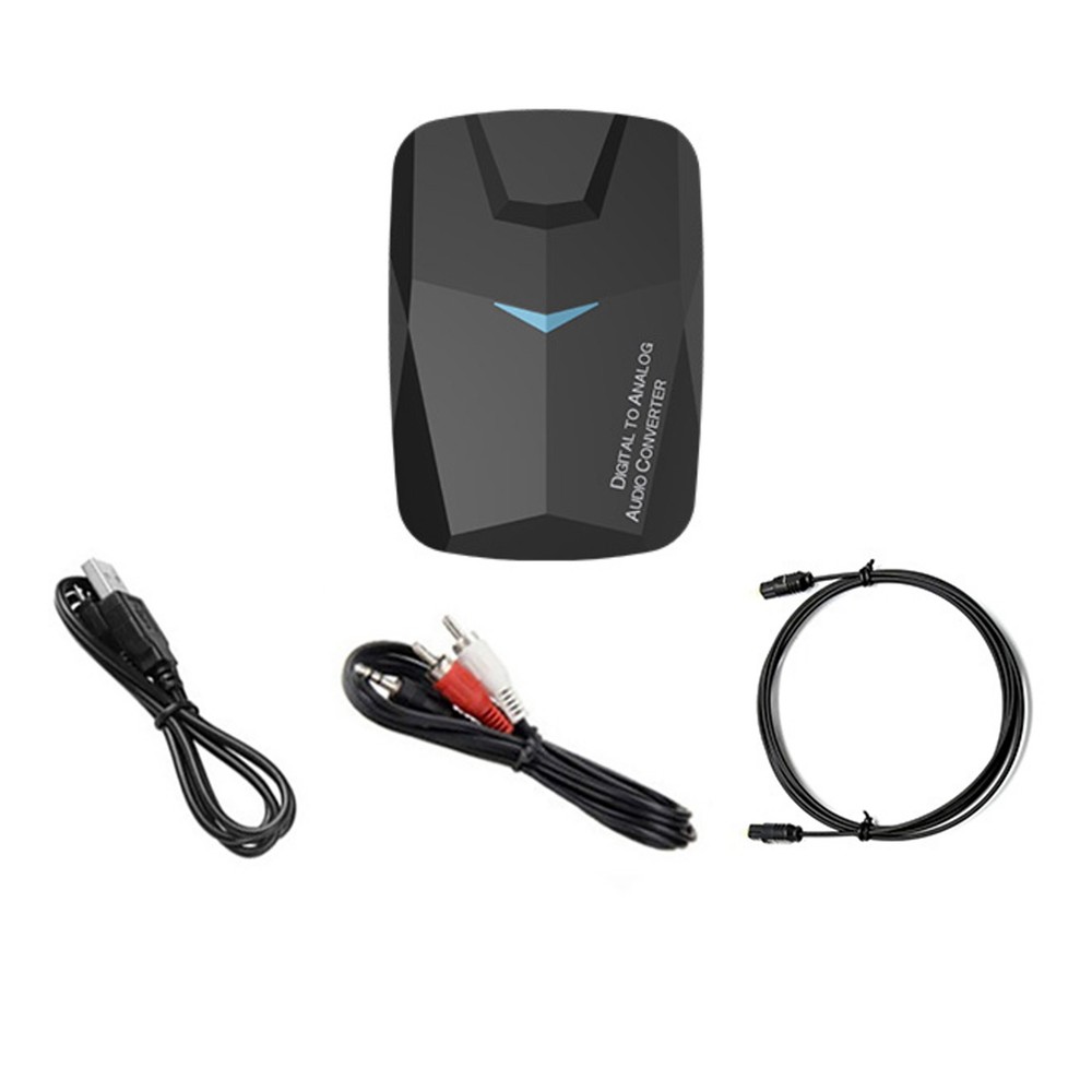 Bluetooth Optical Coaxial Converter Bluetooth 5.0 Audio Adapter Lightweight