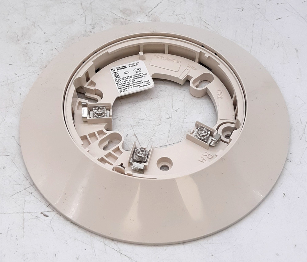 System Sensor B300-6-IV Smoke Detector Mounting Base