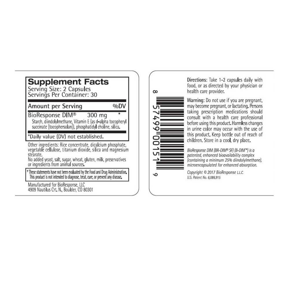 BioResponse DIM - 150 mg (60 caps)