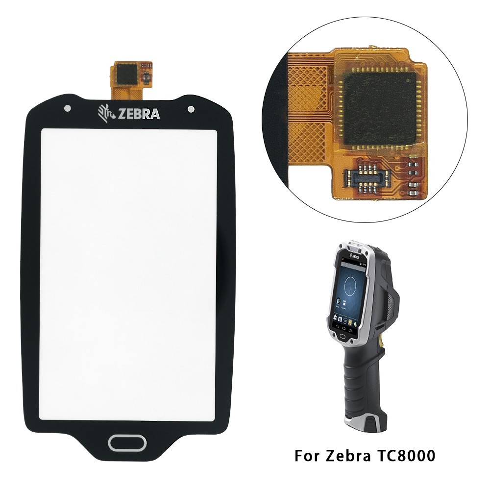 Digitizer Touch Screen Replacement for ZEBRA TC8000 TC80N0