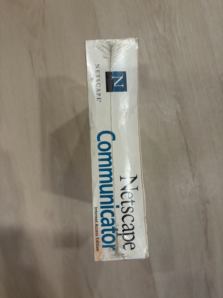 1997 Netscape Communicator Inet Acc Edition 4 PC/Mac CD, Retail Big Box Complete