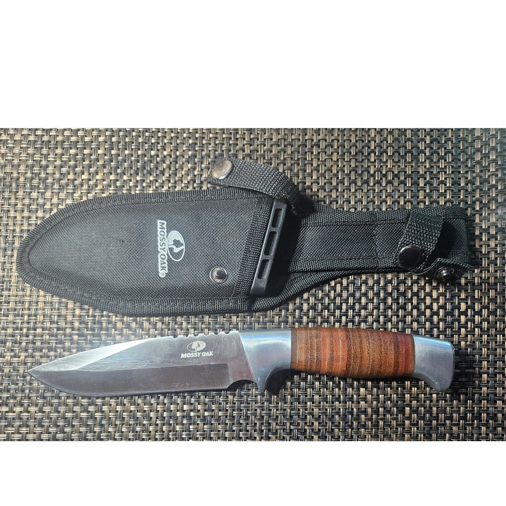 Mossy Oak Fixed Blade Knife w/sheath