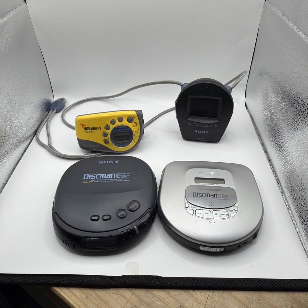Sony Discman & Walkman Lot