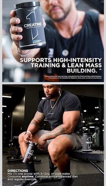 Rule One Creatine Monohydrate Micronized 60 servings Fruit Punch