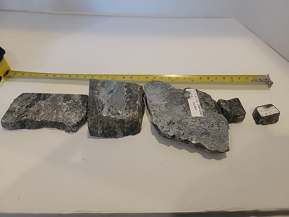 Beautiful Raw silver ore . VV
