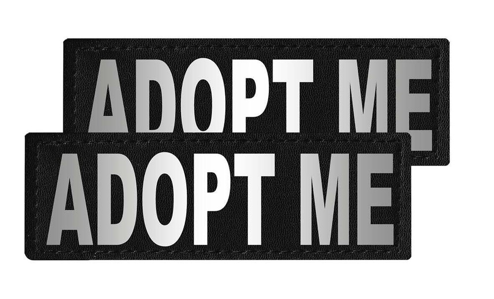 Removable Patches (2 Per Pack) - 2 x 6" ADOPT ME