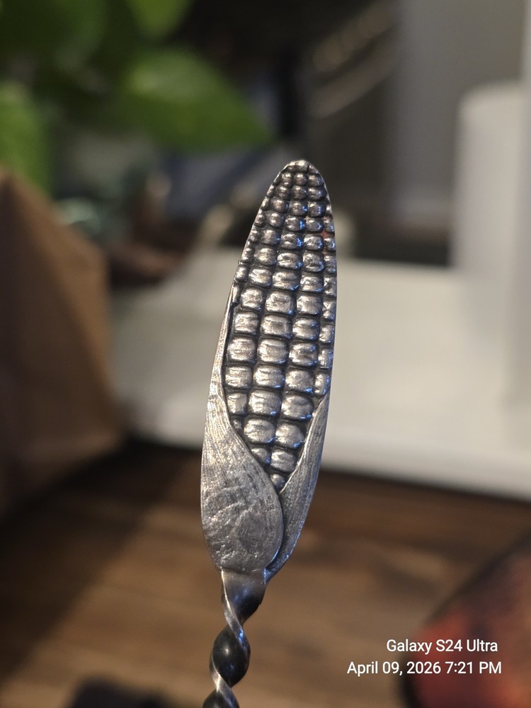Stunning And Large Souvenir Sterling SPOON