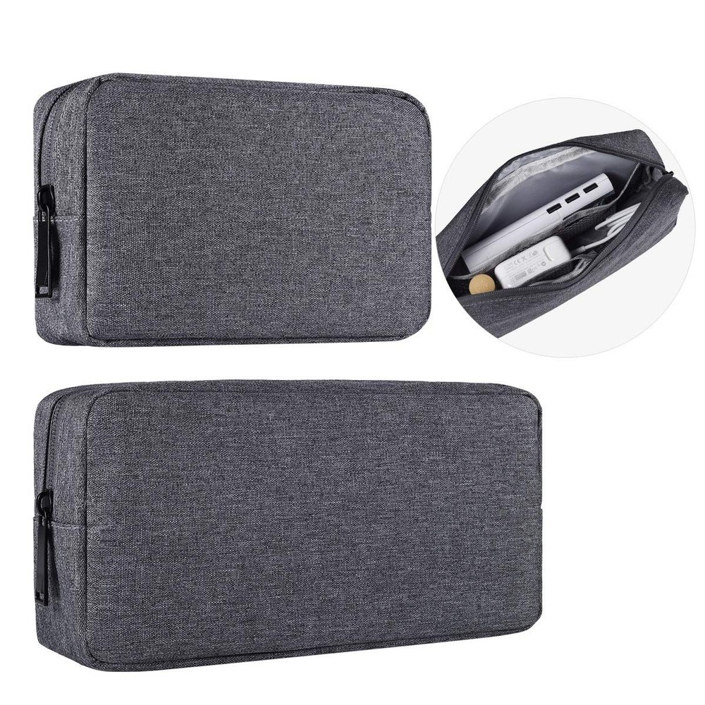 Universal Electronics Accessories Carrying Case 2pcs Big + Small Portable Storag