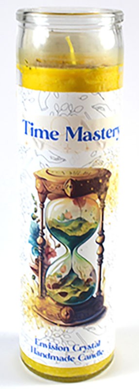 Aromatic Jar Candle Master Root Focus Productivity Magic 7 Day Time Mastery