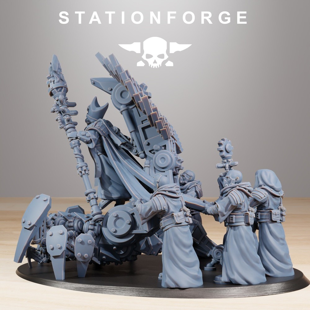 Scavenger Priest, Tech Adept, Mech Division, Stationforge