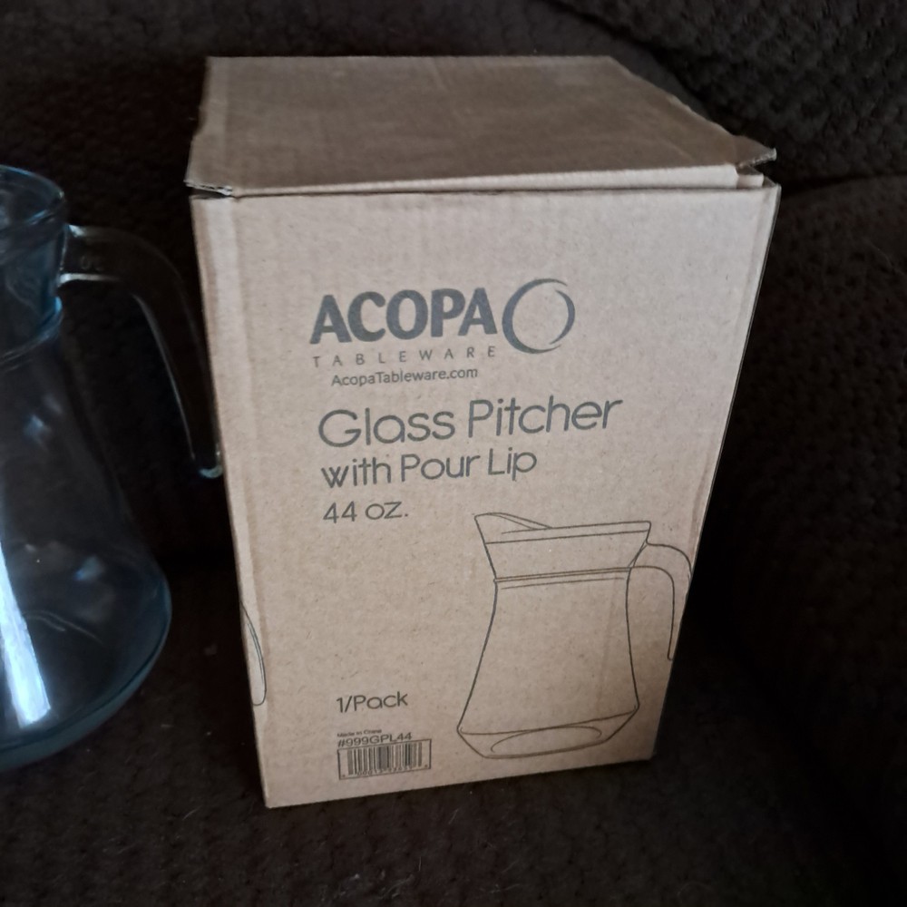 Acopa Glass Pitcher