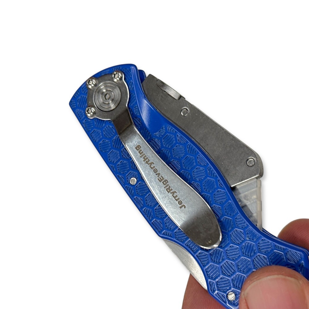 Assorted Brands Unbranded Folding Utility Knife Box Cutter Hand Tool Set, 4 Pcs