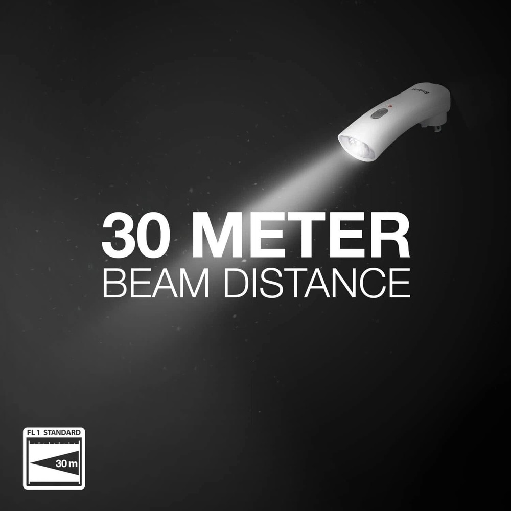 Energizer Weatheready Rechargeable LED Flashlight, Emergency Flashlight for Hurr