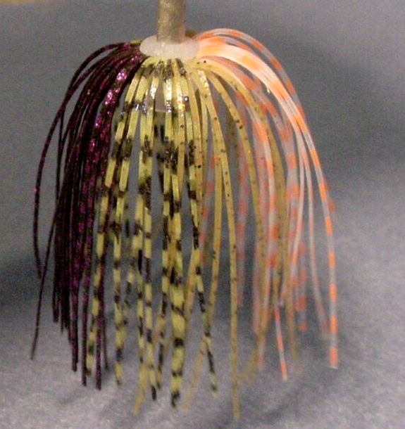 12 ~ BIO-FLEX® Silicone Spinnerbait Skirts *Pro-Tie ~ X-Factor Bluegill ~
