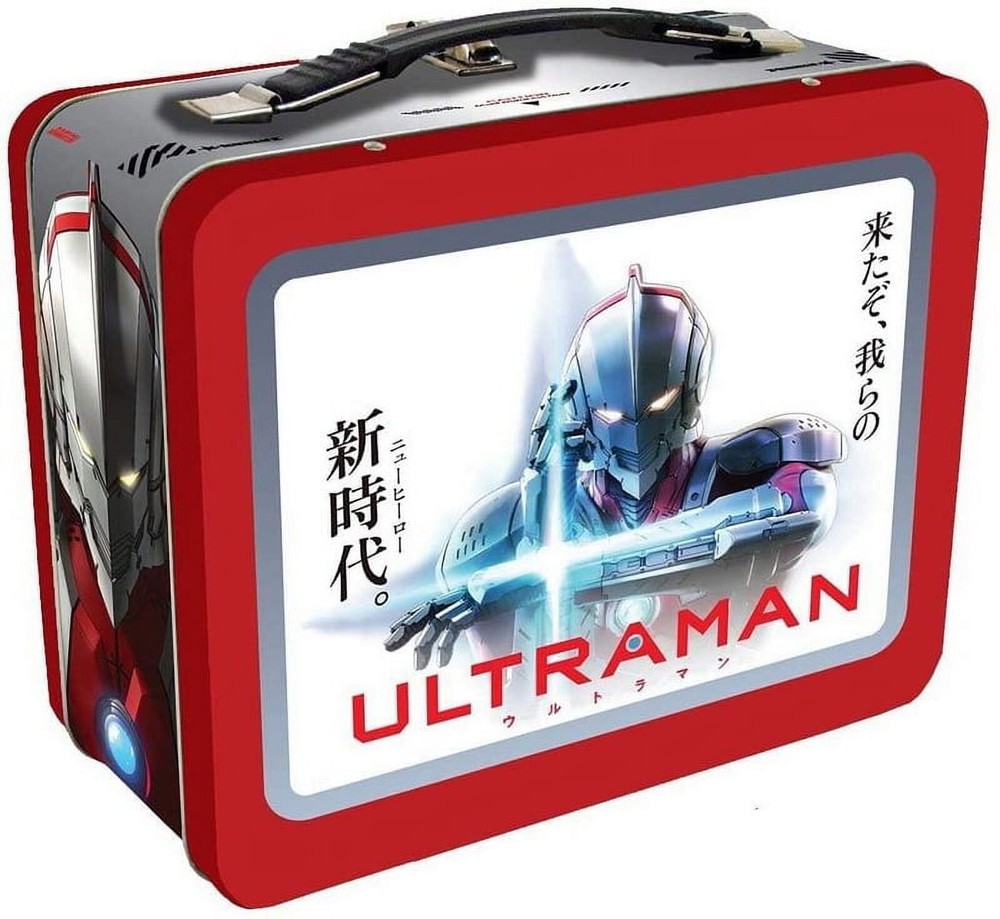 Ultraman fun retro lunch box tin tote