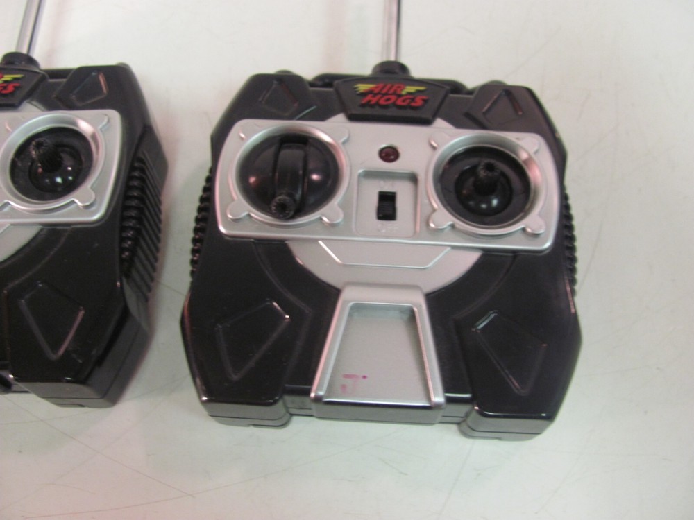 lot of 2 - Air Hogs 2006 Spin Master Remote Control Transmitter