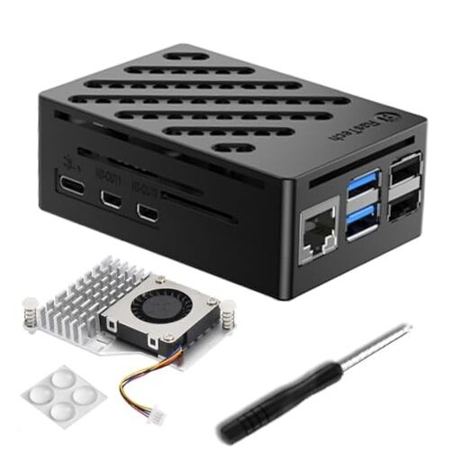 RasTech Accessories Kit for Raspberry Pi 5 Case with Active Cooler Compatible