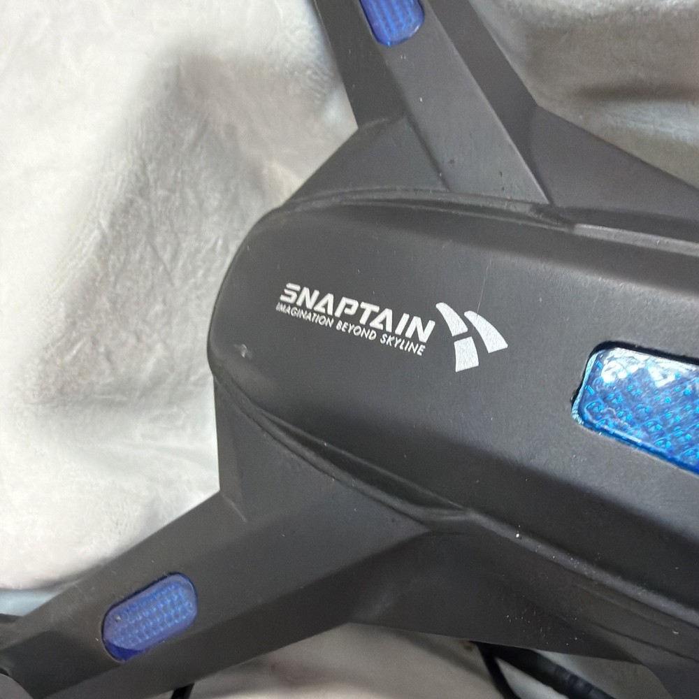 SNAPTAIN S5C Black Blue Quadcopter Drone with Controller & Case, Tested & Works