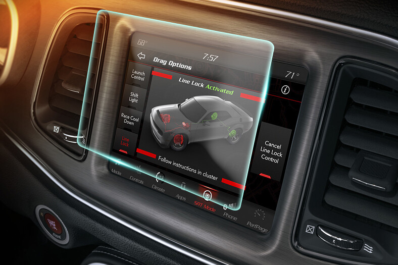 Crystal Clear Screen Protector for 2018 Dodge Challenger 8.4in Navigation