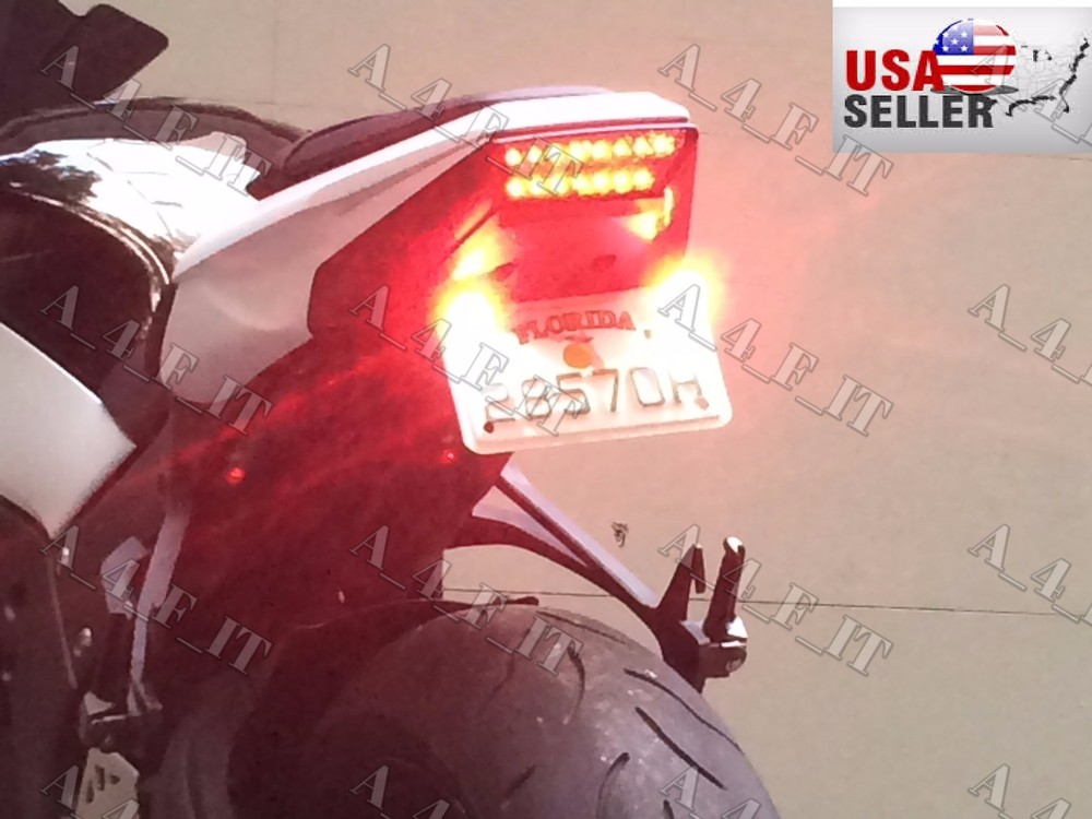HARLEY DAVIDSON Universal LED License Plate Light RED WHITE
