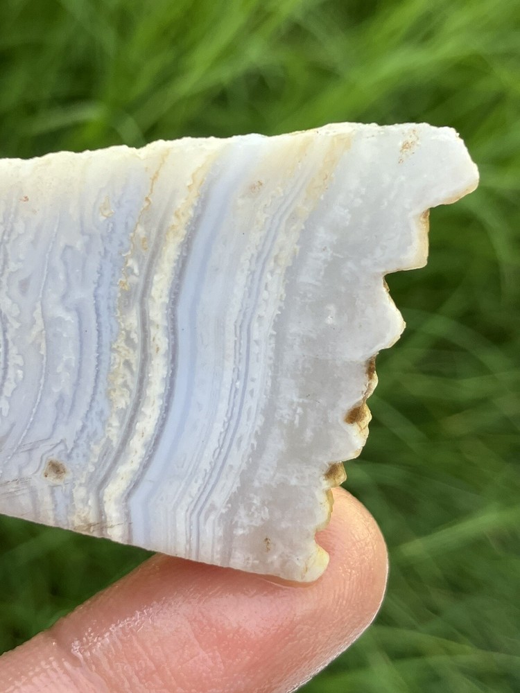 Blue Lace Agate Slab (South Africa)